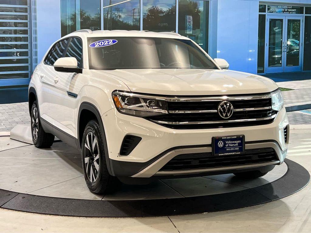 used 2022 Volkswagen Atlas Cross Sport car, priced at $23,594