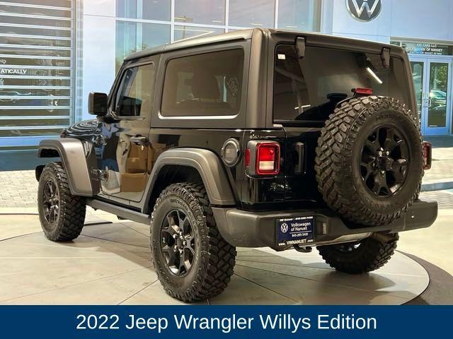 used 2022 Jeep Wrangler car, priced at $30,500