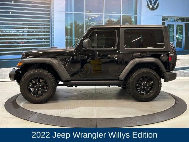 used 2022 Jeep Wrangler car, priced at $30,500