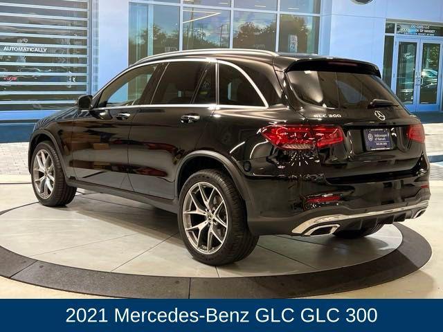 used 2021 Mercedes-Benz GLC 300 car, priced at $31,900