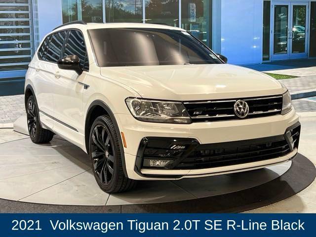 used 2021 Volkswagen Tiguan car, priced at $21,500