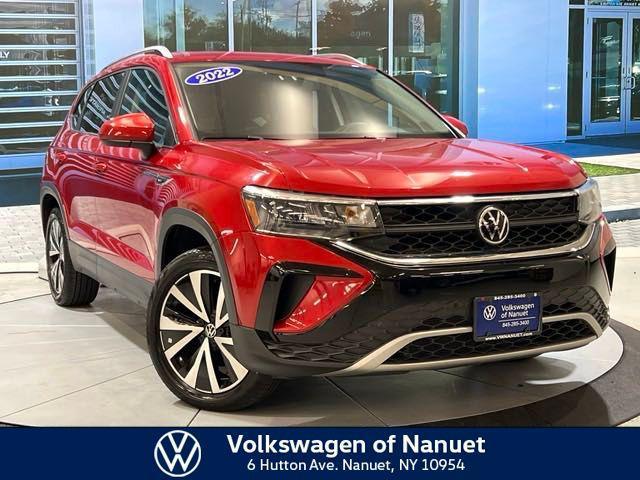 used 2022 Volkswagen Taos car, priced at $21,328