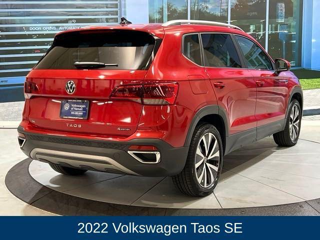 used 2022 Volkswagen Taos car, priced at $21,328