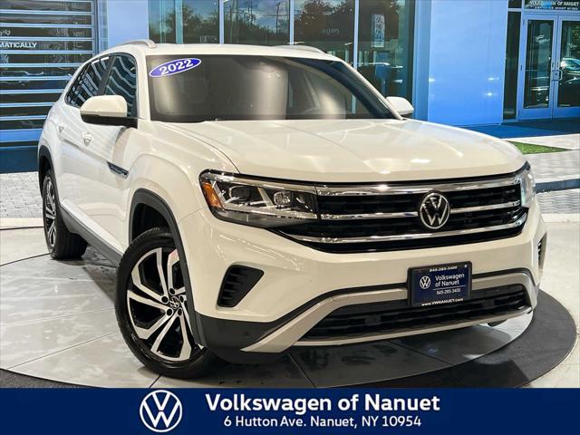 used 2022 Volkswagen Atlas Cross Sport car, priced at $30,717