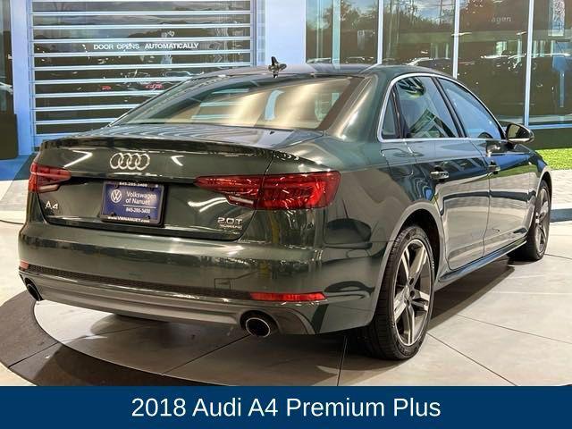 used 2018 Audi A4 car, priced at $18,100