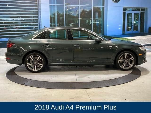 used 2018 Audi A4 car, priced at $18,100