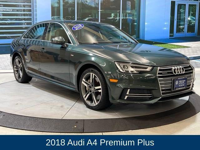 used 2018 Audi A4 car, priced at $18,100