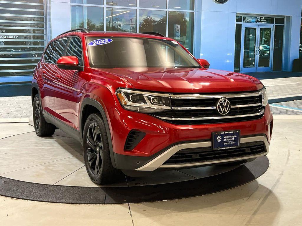 used 2022 Volkswagen Atlas car, priced at $24,439