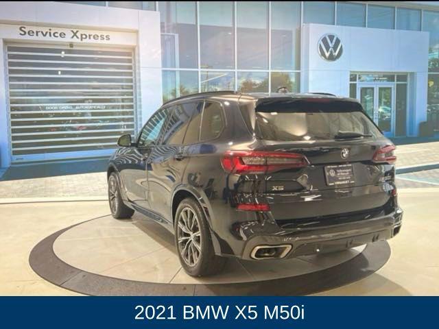 used 2021 BMW X5 car, priced at $54,819