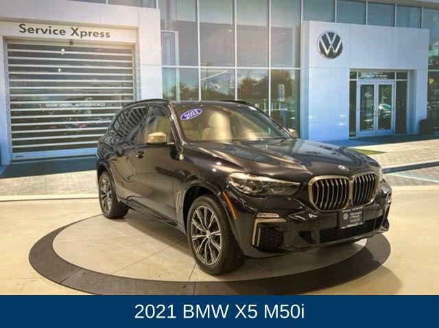 used 2021 BMW X5 car, priced at $54,819