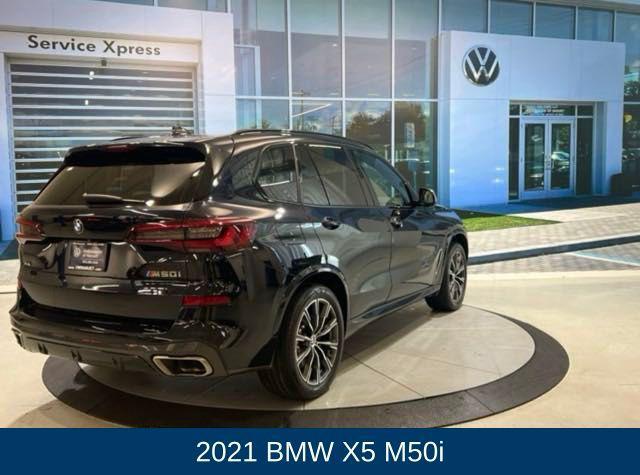 used 2021 BMW X5 car, priced at $54,819