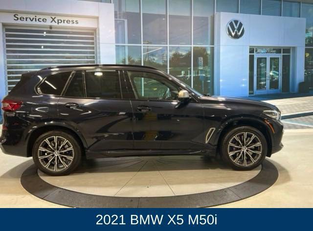 used 2021 BMW X5 car, priced at $54,819