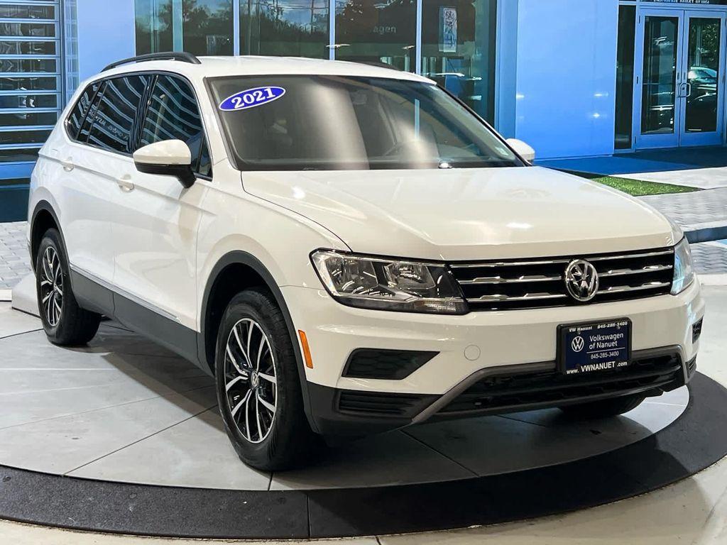 used 2021 Volkswagen Tiguan car, priced at $18,952