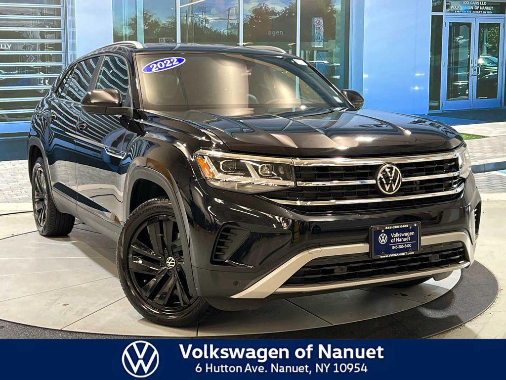 used 2022 Volkswagen Atlas Cross Sport car, priced at $28,770