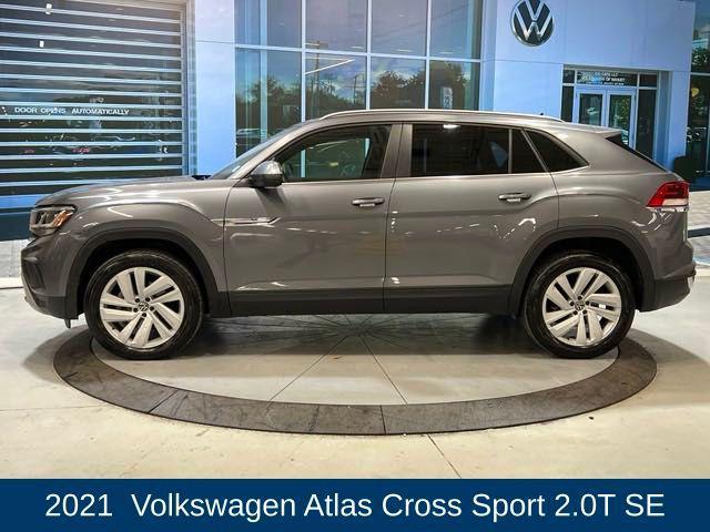 used 2021 Volkswagen Atlas Cross Sport car, priced at $25,544