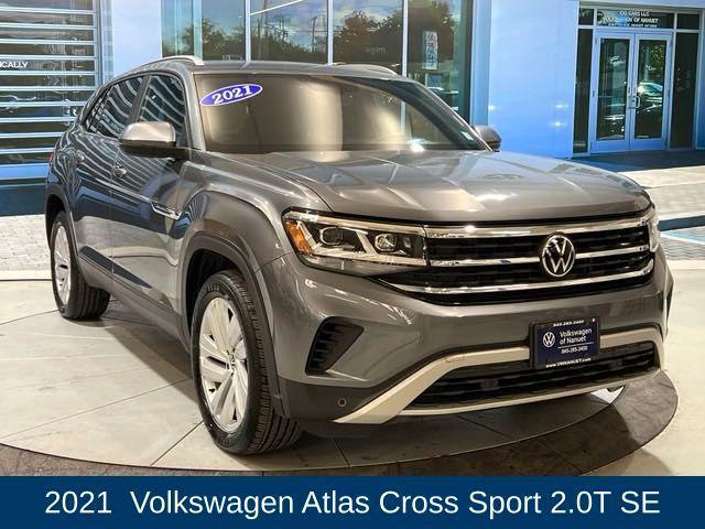 used 2021 Volkswagen Atlas Cross Sport car, priced at $25,544