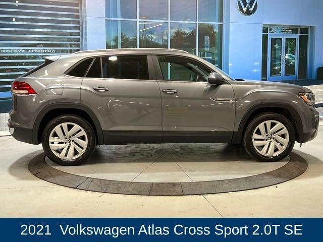 used 2021 Volkswagen Atlas Cross Sport car, priced at $25,544