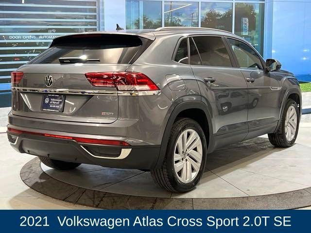 used 2021 Volkswagen Atlas Cross Sport car, priced at $25,544