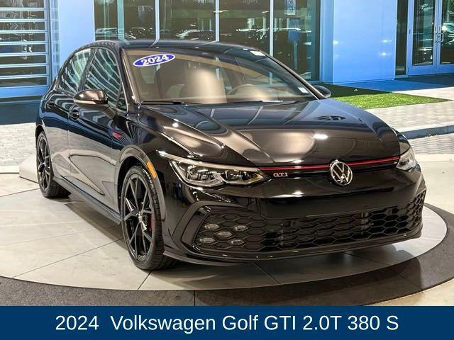 used 2024 Volkswagen Golf GTI car, priced at $29,200