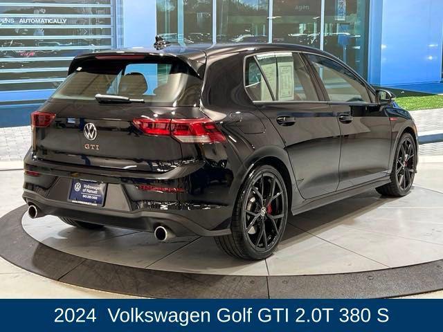 used 2024 Volkswagen Golf GTI car, priced at $29,200