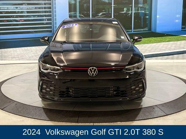 used 2024 Volkswagen Golf GTI car, priced at $29,200