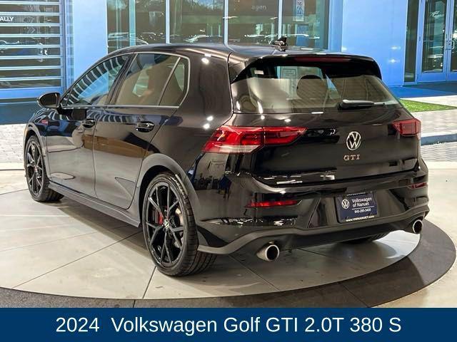 used 2024 Volkswagen Golf GTI car, priced at $29,200