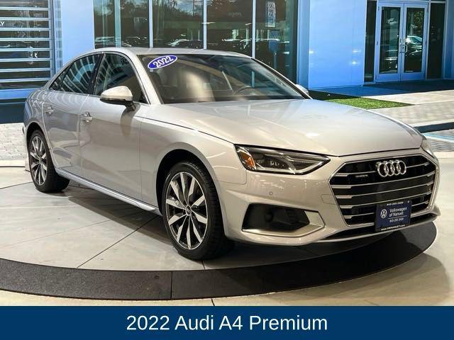 used 2022 Audi A4 car, priced at $23,900