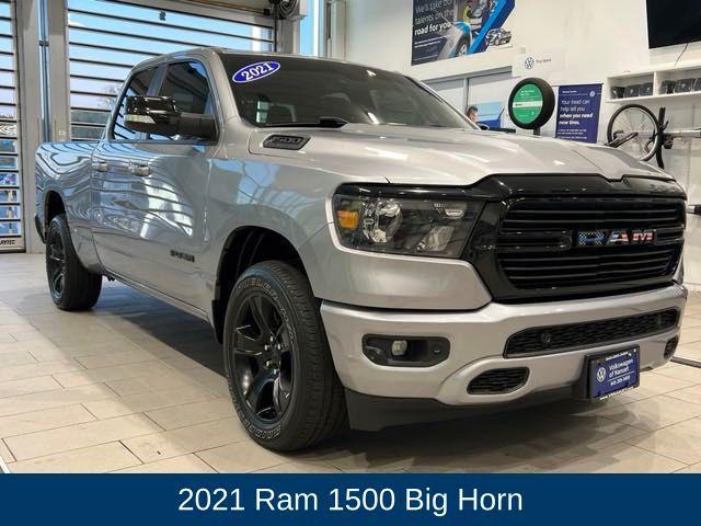 used 2021 Ram 1500 car, priced at $34,400