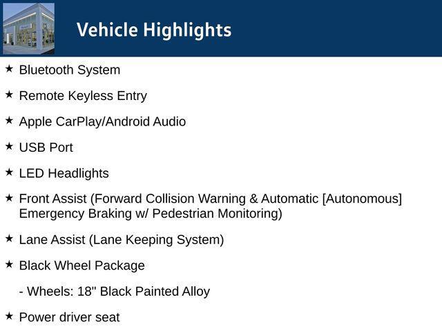 used 2023 Volkswagen Taos car, priced at $25,500