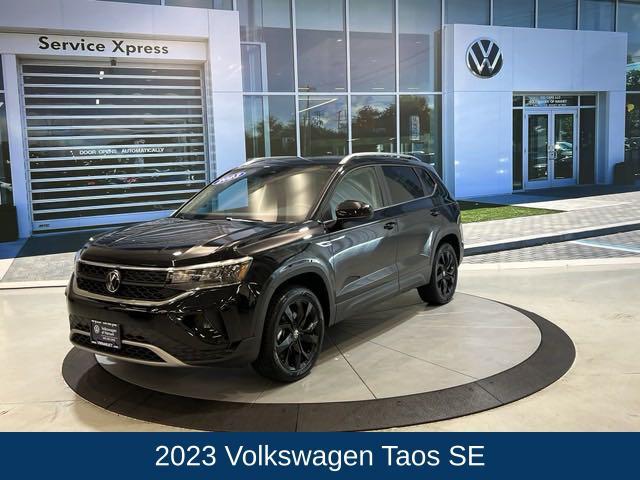 used 2023 Volkswagen Taos car, priced at $25,500