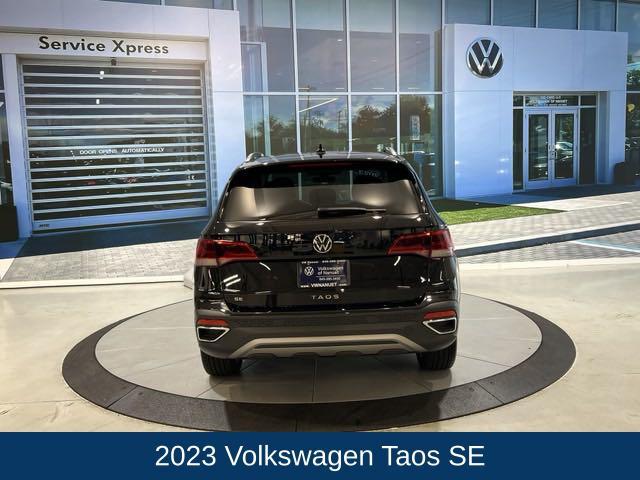 used 2023 Volkswagen Taos car, priced at $25,500