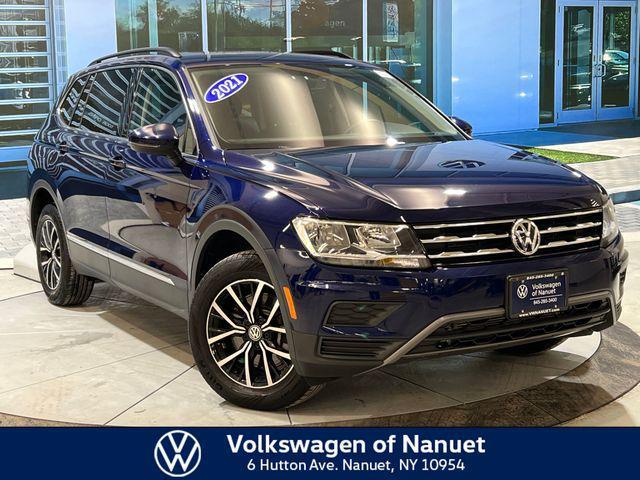 used 2021 Volkswagen Tiguan car, priced at $20,360