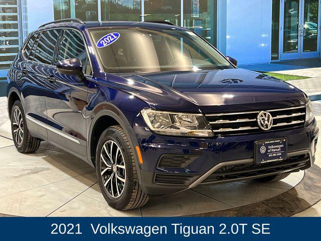 used 2021 Volkswagen Tiguan car, priced at $20,360