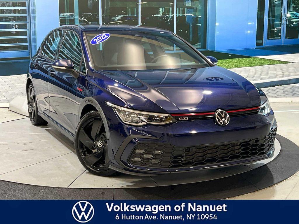 used 2022 Volkswagen Golf GTI car, priced at $25,191