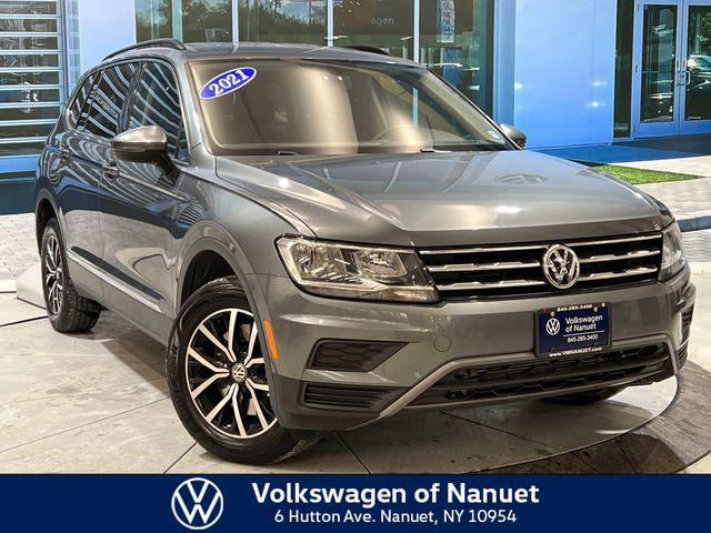 used 2021 Volkswagen Tiguan car, priced at $17,990