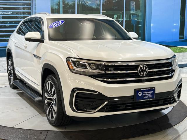 used 2022 Volkswagen Atlas Cross Sport car, priced at $33,700