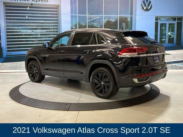 used 2021 Volkswagen Atlas Cross Sport car, priced at $23,900