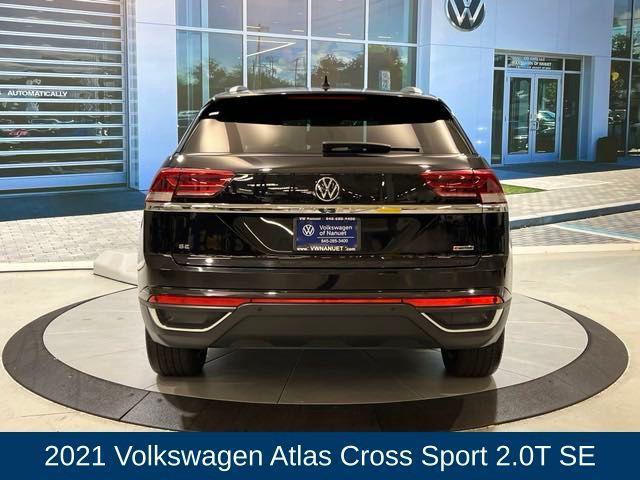 used 2021 Volkswagen Atlas Cross Sport car, priced at $23,900