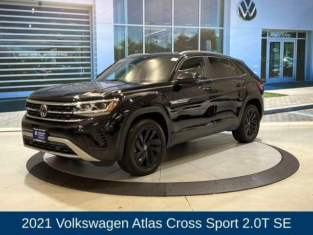 used 2021 Volkswagen Atlas Cross Sport car, priced at $23,900