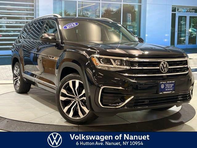 used 2022 Volkswagen Atlas car, priced at $35,700