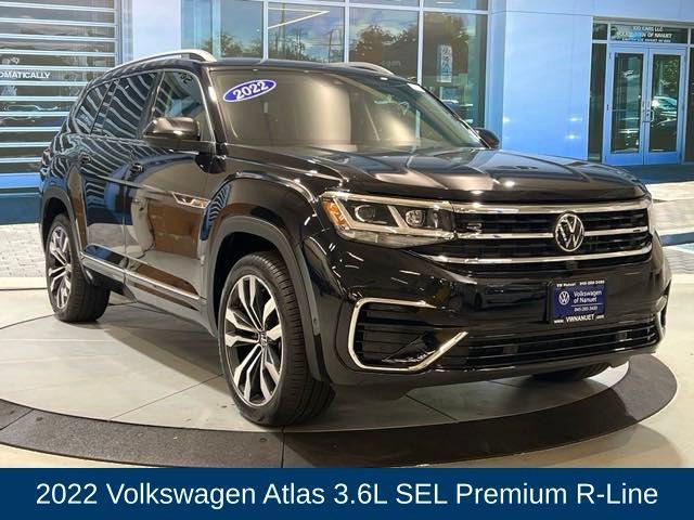 used 2022 Volkswagen Atlas car, priced at $35,700