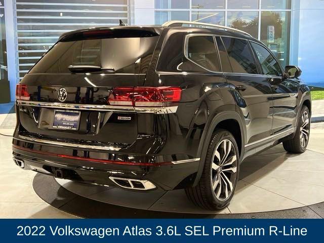 used 2022 Volkswagen Atlas car, priced at $35,700