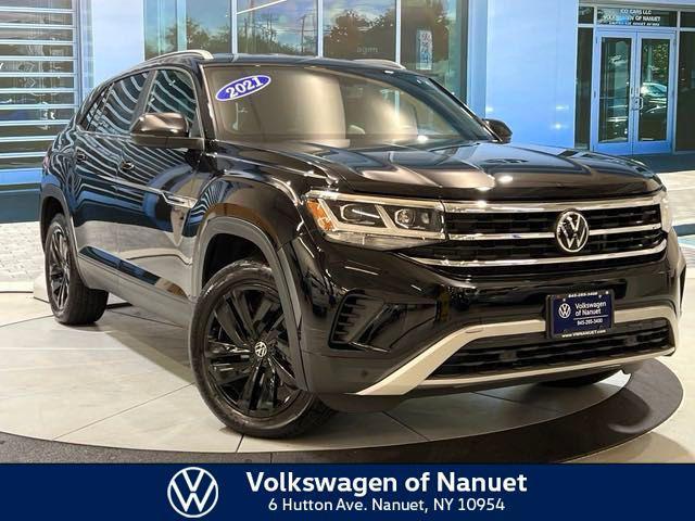 used 2021 Volkswagen Atlas Cross Sport car, priced at $21,900