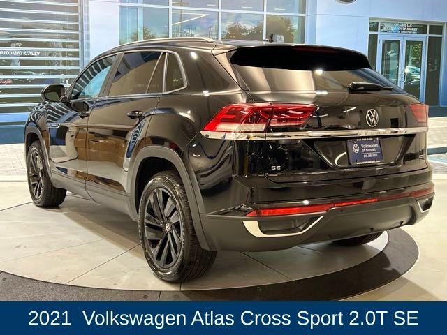 used 2021 Volkswagen Atlas Cross Sport car, priced at $19,694