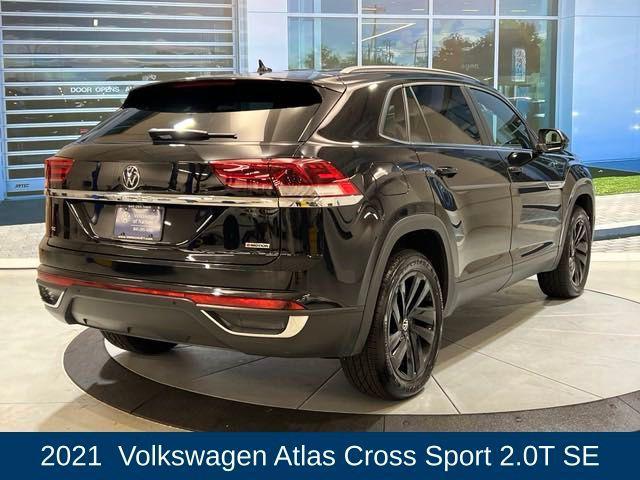 used 2021 Volkswagen Atlas Cross Sport car, priced at $19,694