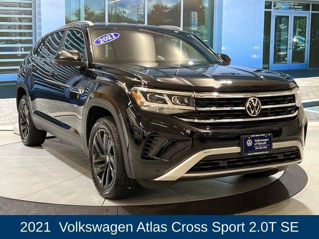 used 2021 Volkswagen Atlas Cross Sport car, priced at $19,694