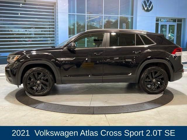 used 2021 Volkswagen Atlas Cross Sport car, priced at $19,694