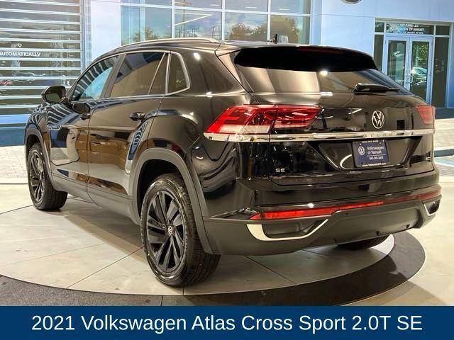 used 2021 Volkswagen Atlas Cross Sport car, priced at $21,900