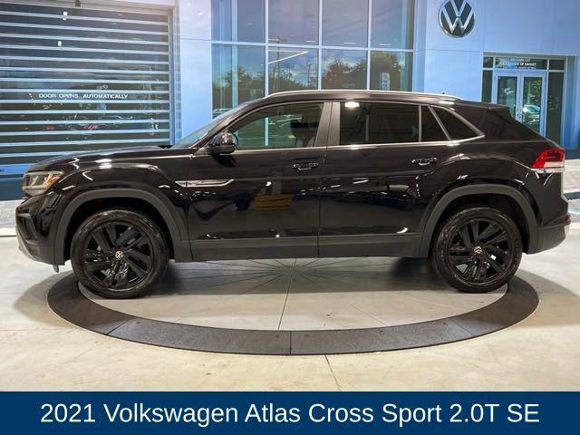 used 2021 Volkswagen Atlas Cross Sport car, priced at $21,900