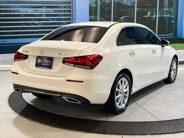 used 2021 Mercedes-Benz A-Class car, priced at $23,441
